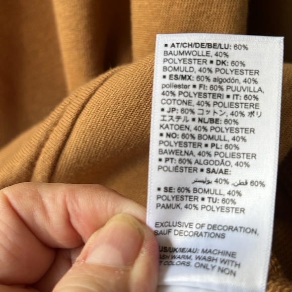 Amazon Essentials Dijon mustard color size XL - Picture 5 of 6